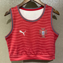 2026 Portugal home Women's football yoga vest