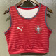 2026 Portugal home Women's football yoga vest