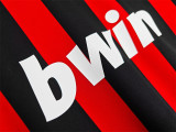 Long sleeve 08-09 AC Milan home Retro Jersey Thailand Quality