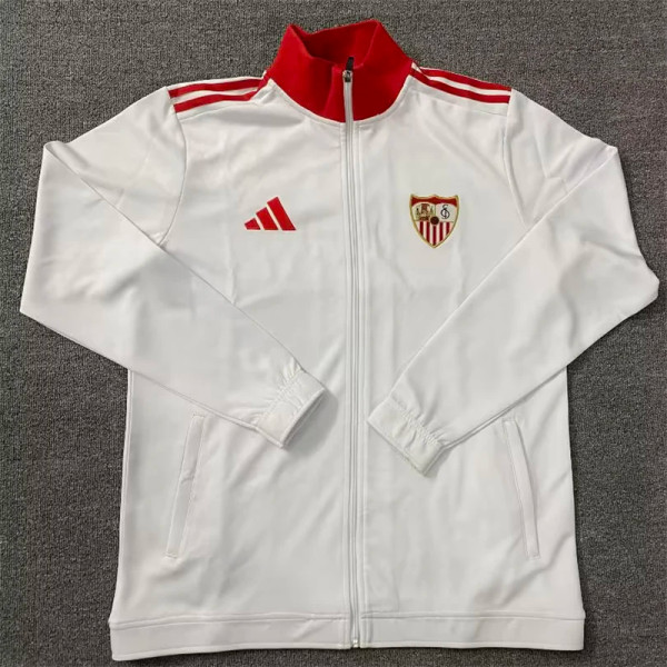 25-26 Sevilla FC (white) Jacket Adult Sweater tracksuit