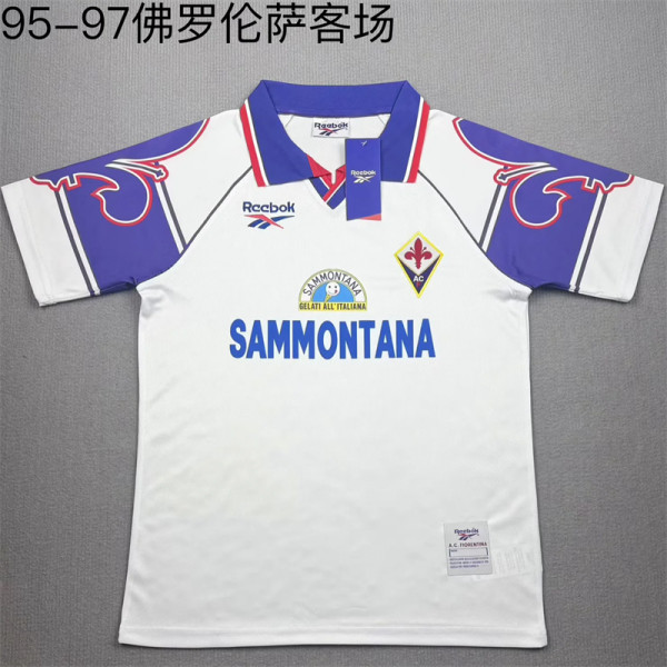 95-97 Fiorentina Away Retro Jersey Thailand Quality