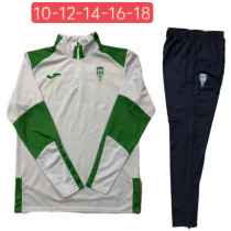 Young 25-26 Córdoba CF (white) Sweater tracksuit set