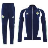 25-26 Real Betis (royal blue) Jacket Adult Sweater tracksuit set  Training Suit