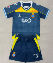 Kids kit 25-26 RCD Espanyol Third Away Thailand Quality