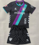 Kids kit 25-26 Malaga Away Thailand Quality