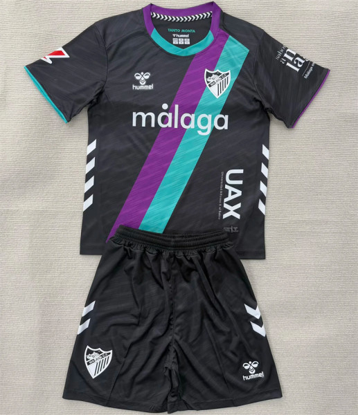 Kids kit 25-26 Malaga Away Thailand Quality