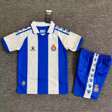 Kids kit 25-26 RCD Espanyol home Thailand Quality