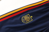 2026 Spain (royal blue) hooded Windbreaker Soccer Jacket suit