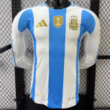 Long sleeve 2025 Argentina home Player Version Thailand Quality