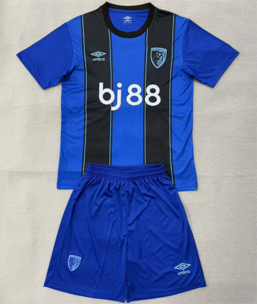25-26 AFC Bournemouth Away Set.Jersey & Short High Quality
