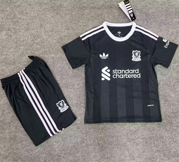 Kids kit 25-26 Liverpool (Goalkeeper) Thailand Quality