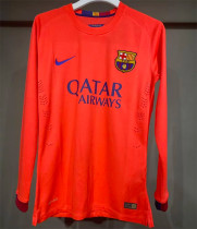 Long sleeve 14-15 Barcelona Away (Player Version) Retro Jersey Thailand Quality