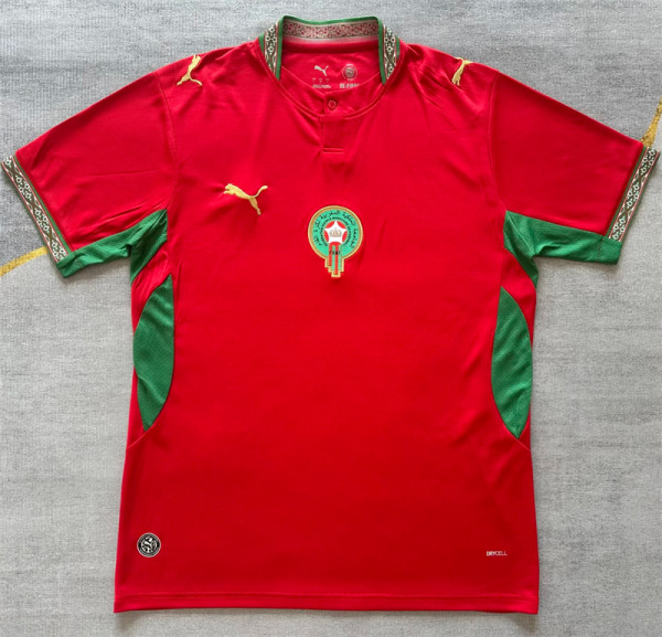 2026 Morocco home Fans Version Thailand Quality