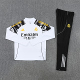 25-26 Real Madrid (white) Adult Sweater tracksuit set