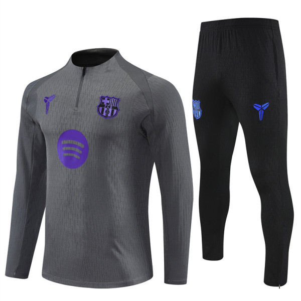 25-26 Barcelona (grey) Adult Sweater tracksuit set