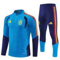 2026 Spain ( blue) Adult Sweater tracksuit set