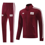 25-26 live'25 (red) Jacket Adult Sweater tracksuit set  Training Suit oasis