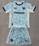 Kids kit 25-26 Palermo Third Away Thailand Quality