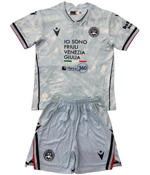 25-26 Udinese Calcio Away Set.Jersey & Short High Quality