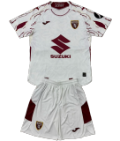 25-26 Torino Away Set.Jersey & Short High Quality
