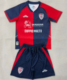 Kids kit 25-26 Cagliari Calcio home Thailand Quality
