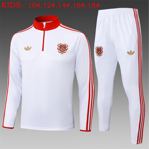 Young 25-26 Bayern München (white) Sweater tracksuit set