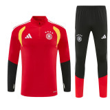 2026 Germany (red) Adult Sweater tracksuit set Training Suit