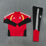 2026 Germany (red) Adult Sweater tracksuit set Training Suit