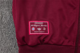 25-26 Bayern München (maroon) Jacket Adult Sweater tracksuit set