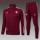 Young 25-26 Bayern München (maroon) Jacket Sweater tracksuit set