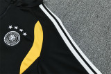 2026 Germany (black) Adult Sweater tracksuit set Training Suit