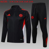 Young 25-26 Bayern München (black) Jacket Sweater tracksuit set