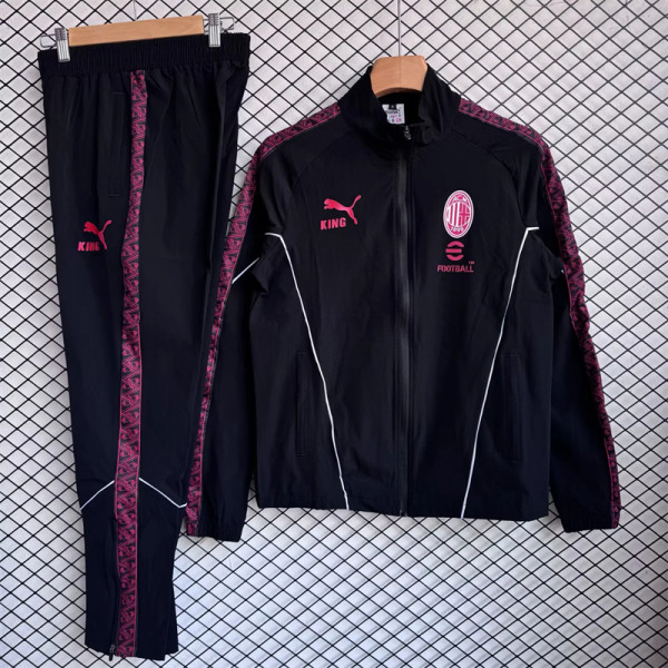 25-26 AC Milan Windbreaker Soccer Jacket suit
