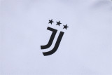 25-26 Juventus FC (white) Jacket and cap set training suit Thailand Qualit