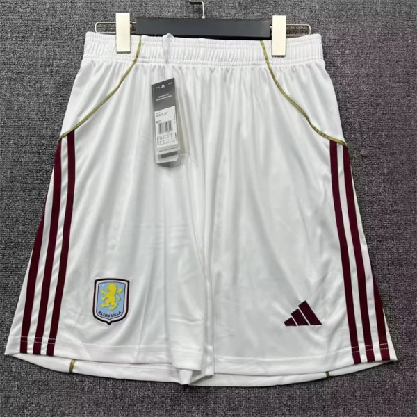 25-26 Aston Villa home Soccer shorts Thailand Quality