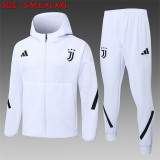 25-26 Juventus FC (white) Jacket and cap set training suit Thailand Qualit