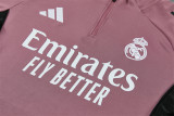 25-26 Real Madrid (Purple) Adult Sweater tracksuit set