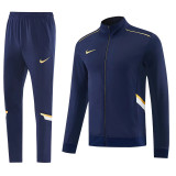 25-26 NK (royal blue)Jacket Adult Sweater tracksuit set