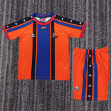 Kids kit 97-98 FC Barcelona Away (Retro Jersey) Thailand Quality