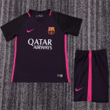 Kids kit 16-17 FC Barcelona Away (Retro Jersey) Thailand Quality