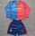 UEFA Long sleeve Kids kit 08-09 FC Barcelona home (Retro Jersey) Thailand Quality
