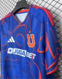26-27 Universidad de Chile home Fans Version Thailand Quality