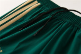 2026 Italy (green) hooded Windbreaker Soccer Jacket suit