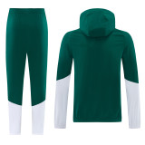 2026 Italy (green) hooded Windbreaker Soccer Jacket suit