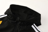 2026 Germany (black) hooded Windbreaker Soccer Jacket suit