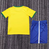 Kids kit 1970 Brazil home (Retro Jersey) Thailand Quality