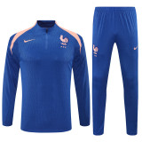 Player Version 25-26 France (variegated blue) Adult Sweater tracksuit set