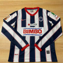 3 Stars  Long sleeve 09-10 CF Monterrey home Retro Jersey Thailand Quality
