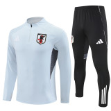 25-26 Japan (light gray) Adult Sweater tracksuit set