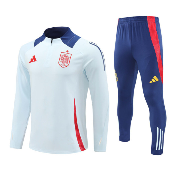 24-25 Spain (light blue) Adult Sweater tracksuit set